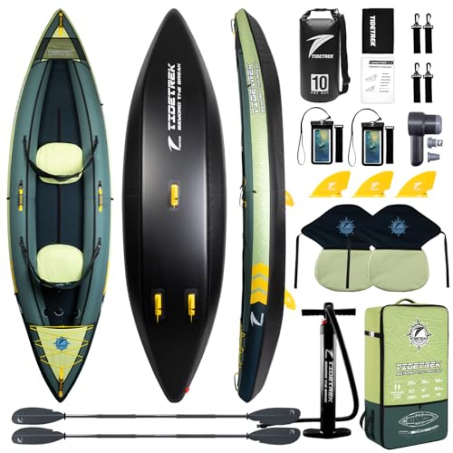 Fishing Kayak Seat - Kayak inflable de turismo para lagos,